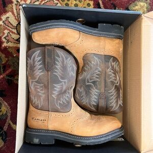 Ariat Mens Sierra Wide Square Toe Work Boot